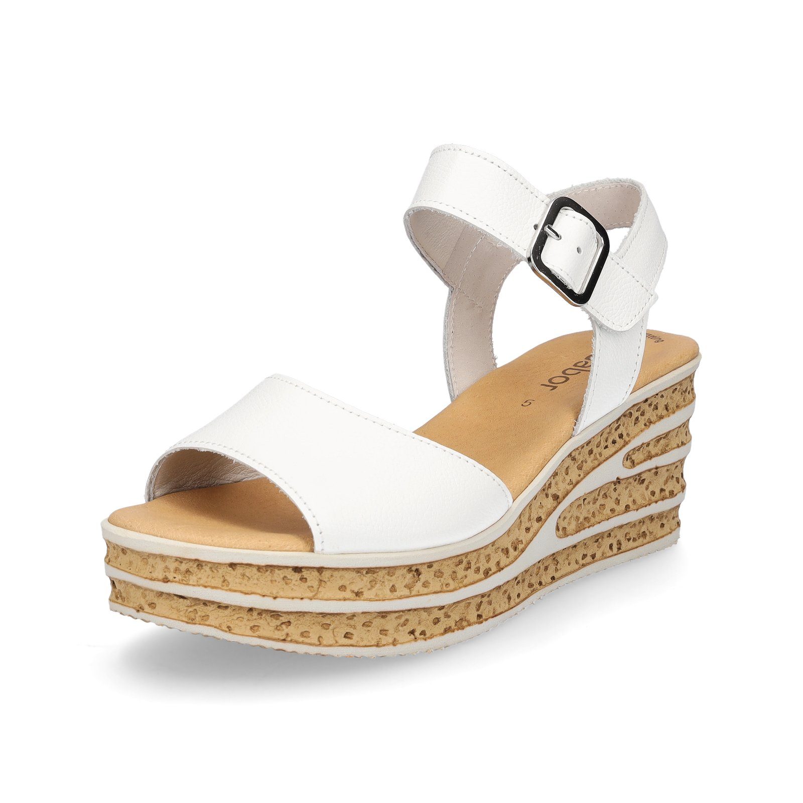 Gabor Gabor Damen Plateau Sandalette weiß günstig online kaufen
