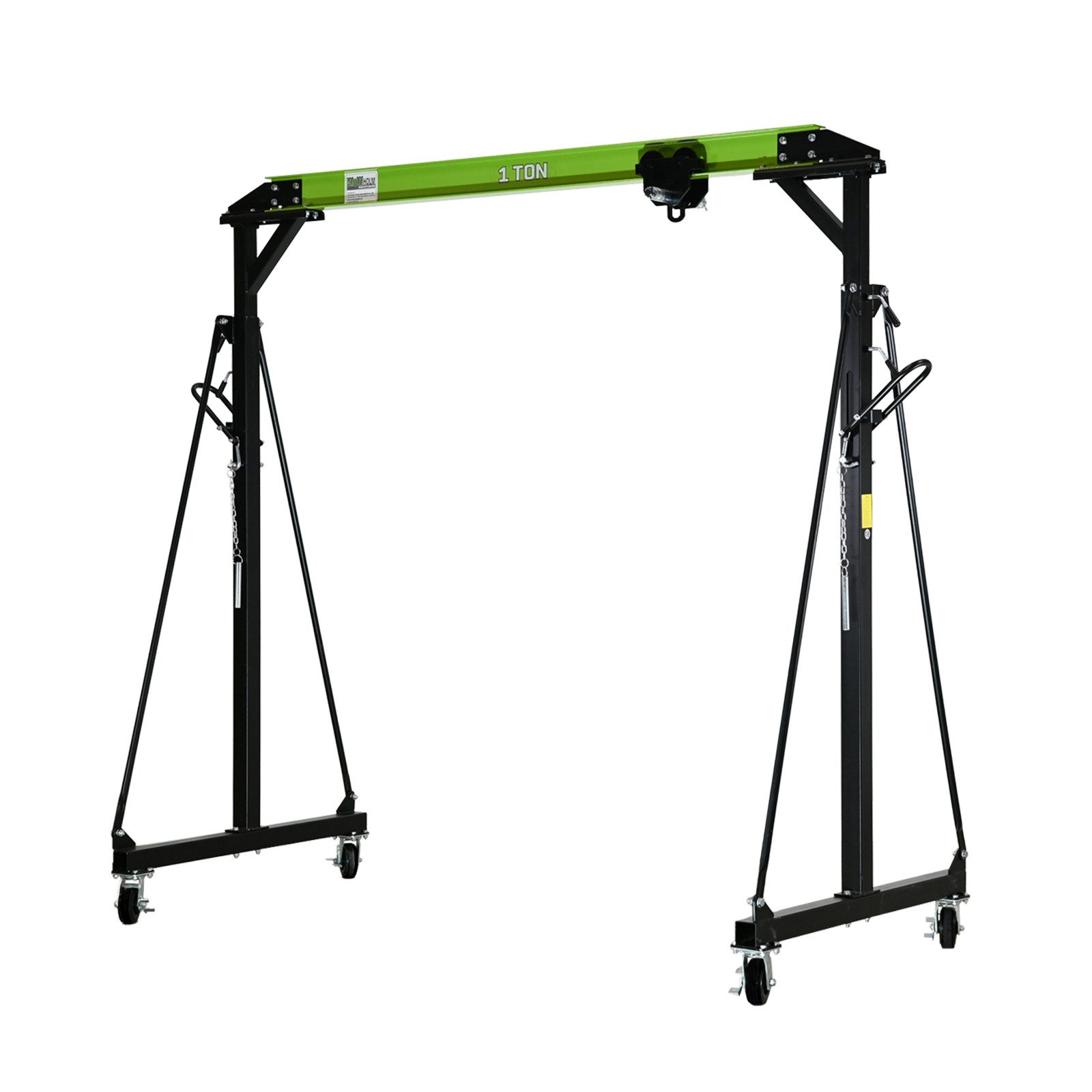 Werkstattkran Portalkran mit Laufkatze Tragkraft 1 t Stahl Hubhöhe 2400 - 3600 mm