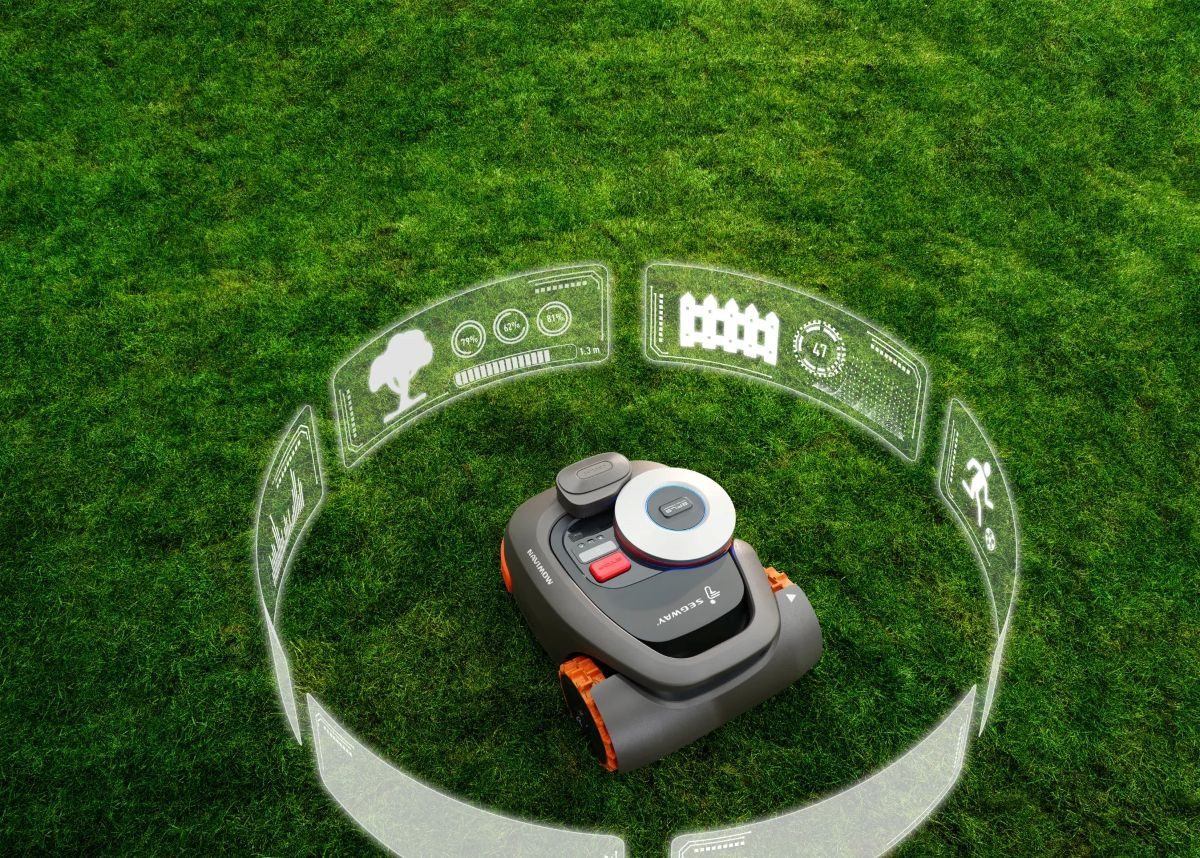 Segway robotic lawnmower Navimow H3000E-VF, for lawns up to 3000 m²