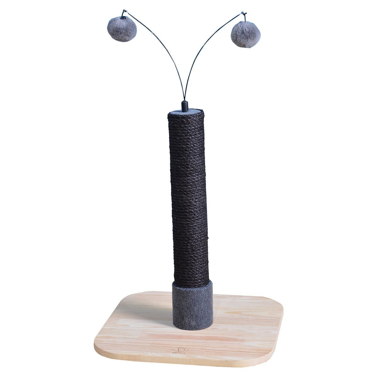 D&D Kratzsäule Kratzbaum Pipa schwarz
