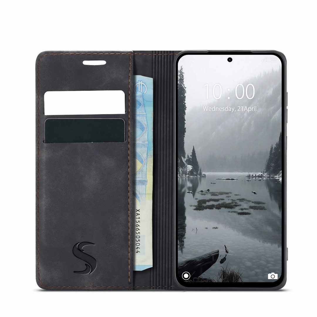SmartUP Smartphone-Hülle für Xiaomi Redmi Note 17 Pro Max 5G Klapphülle Fliphülle Tasche Cover 6,83, integrierte Standfunktion, Kartenfächer – Bild 2 von 5