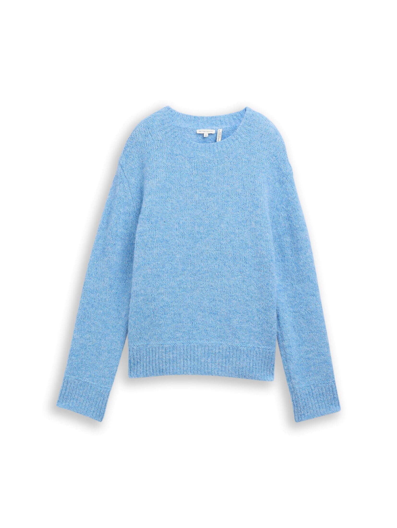 TOM TAILOR Strickpullover Strickpullover mit Wollanteil günstig online kaufen