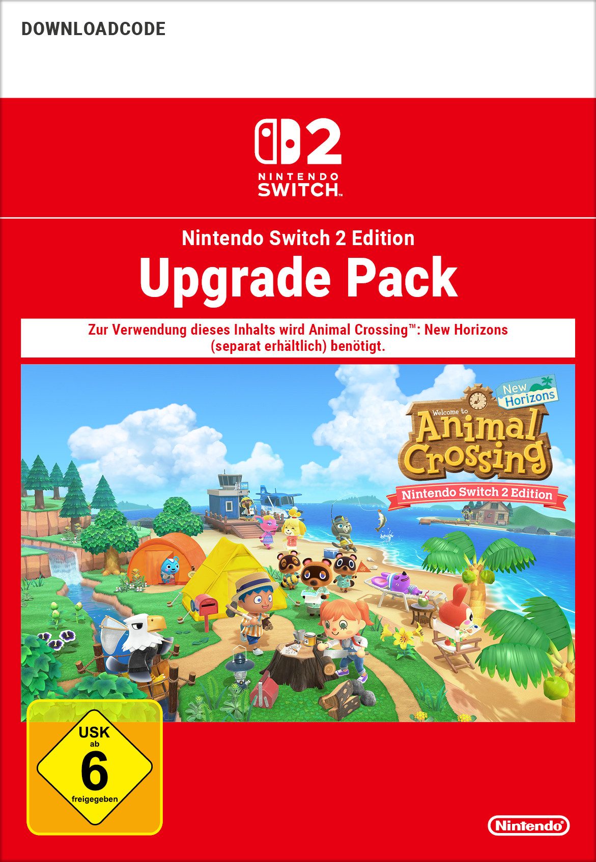 Animal Crossing: New Horizons – Upgrade Pack (Download-Code), Nintendo Switch