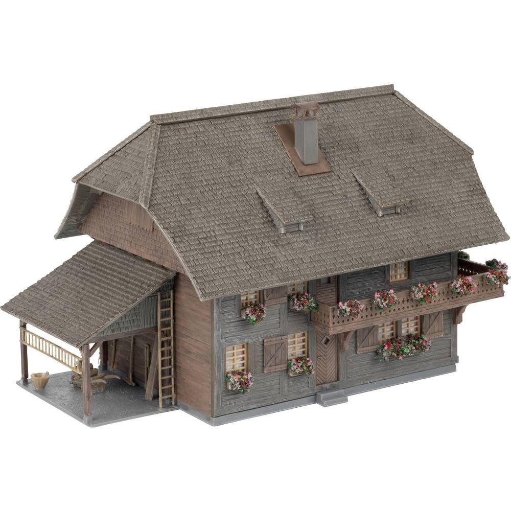 Faller Modelleisenbahn-Gebäude 130012 H0 Jubiläumsmodell Uhrenmacherhaus mit Figur