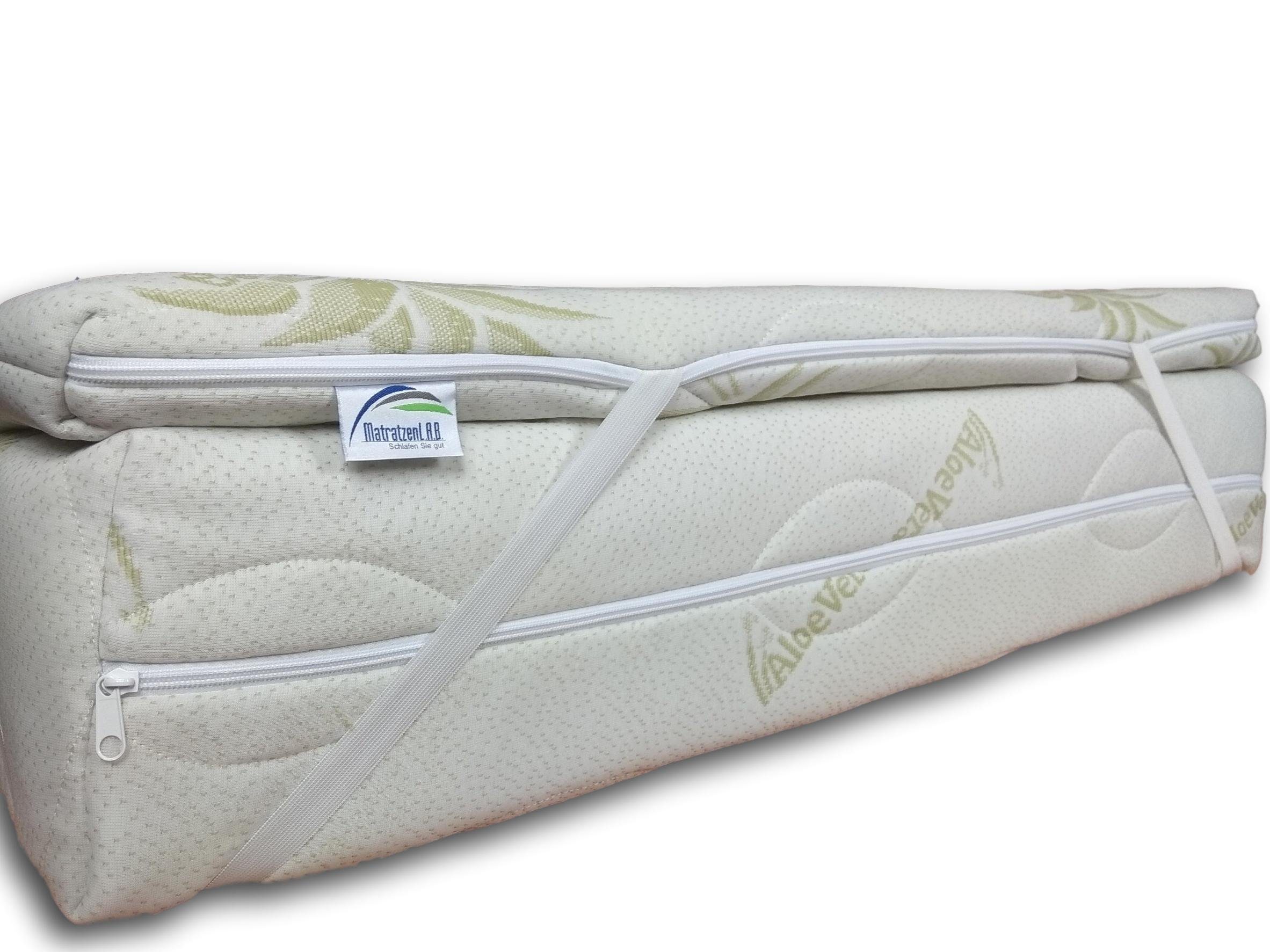 MatratzenL.A.B®, Topper Matratzenauflage aus Kaltschaum, 8 cm hoch, Härtegr günstig online kaufen
