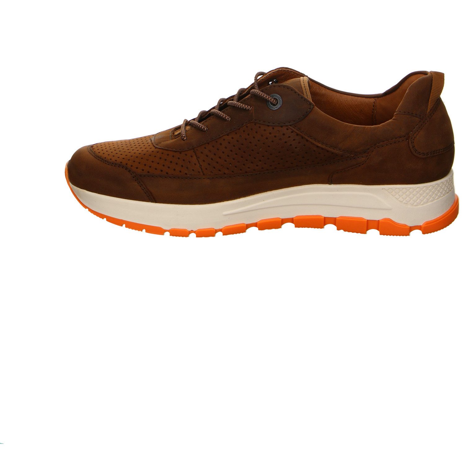 Waldläufer Waldläufer Nubuk Comfortschuhe braun Schnürschuh
