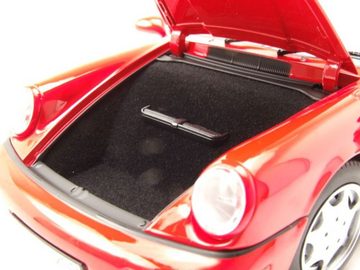 Norev Modellauto Porsche 911 (964) Carrera 2 1990 rot Modellauto 1:18 Norev, Maßstab 1:18