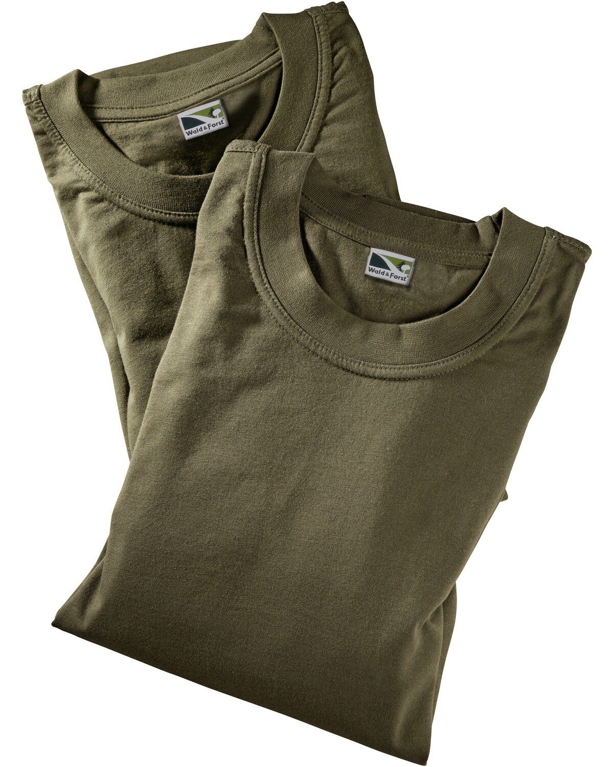 Forst 2er-Pack x T-Shirts T-Shirt Oliv & Wald 2