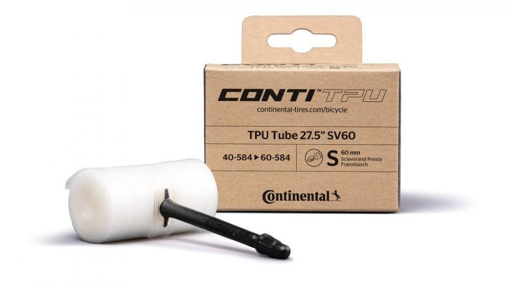 CONTINENTAL Fahrradschlauch Continental Schlauch TPU 27.5\" 40/60-584 SV 60mm
