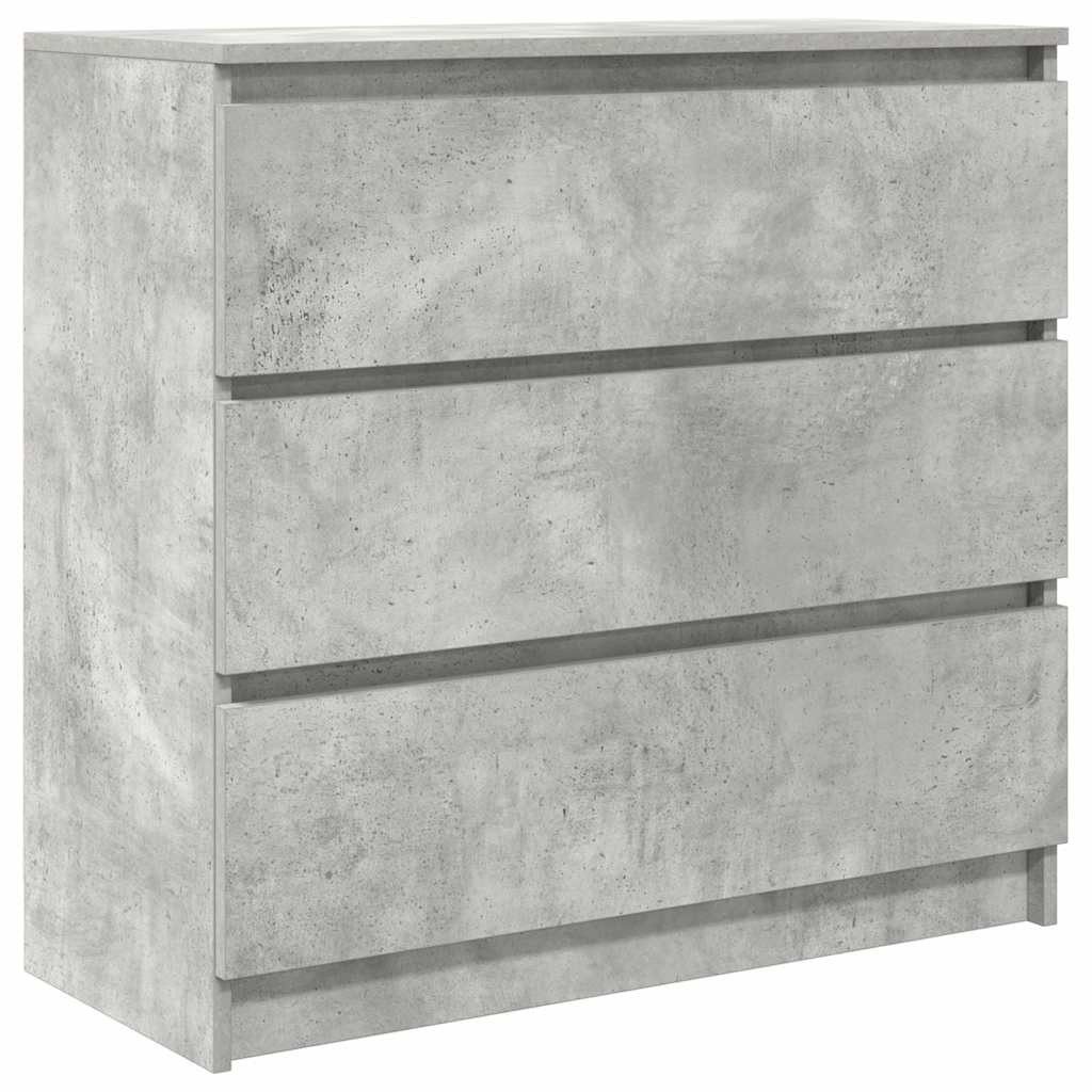 vidaXL Sideboard Sideboard Betongrau 80x35x76 cm günstig online kaufen