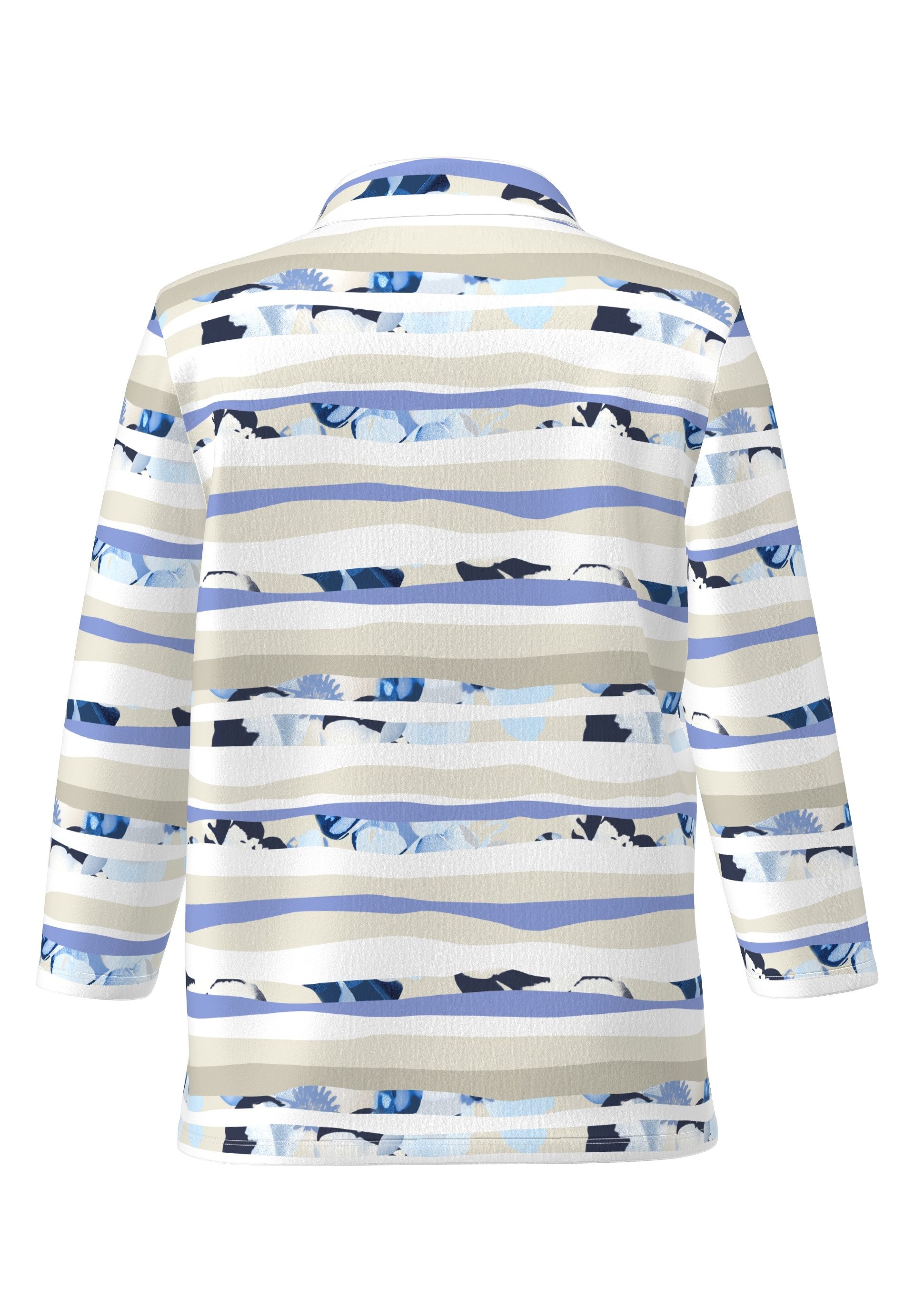 FRANK WALDER Langarm-Poloshirt mit Zip günstig online kaufen