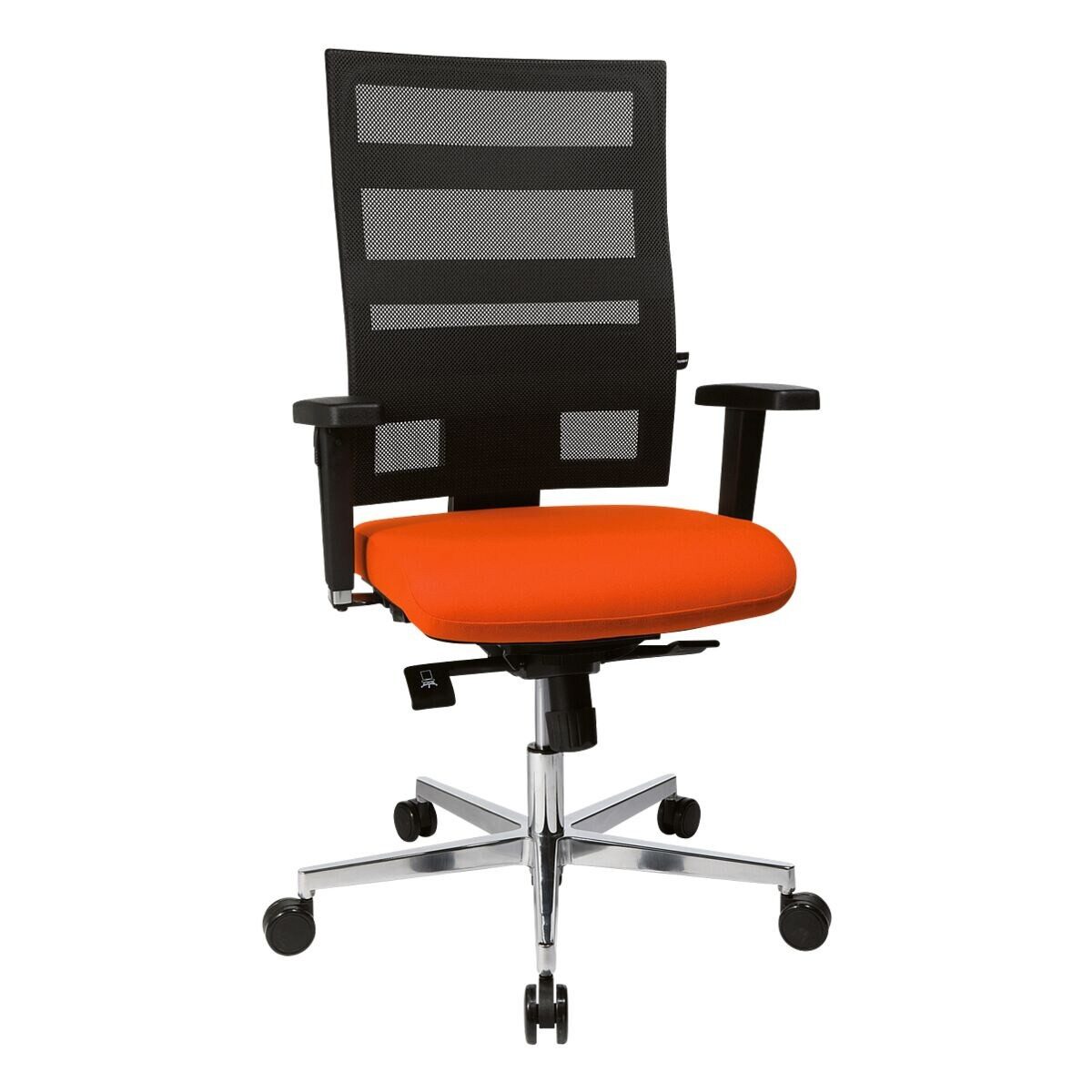 TOPSTAR Schreibtischstuhl Sitness X-Pander Plus, mit Armlehnen, Flachsitz und Netzlehne