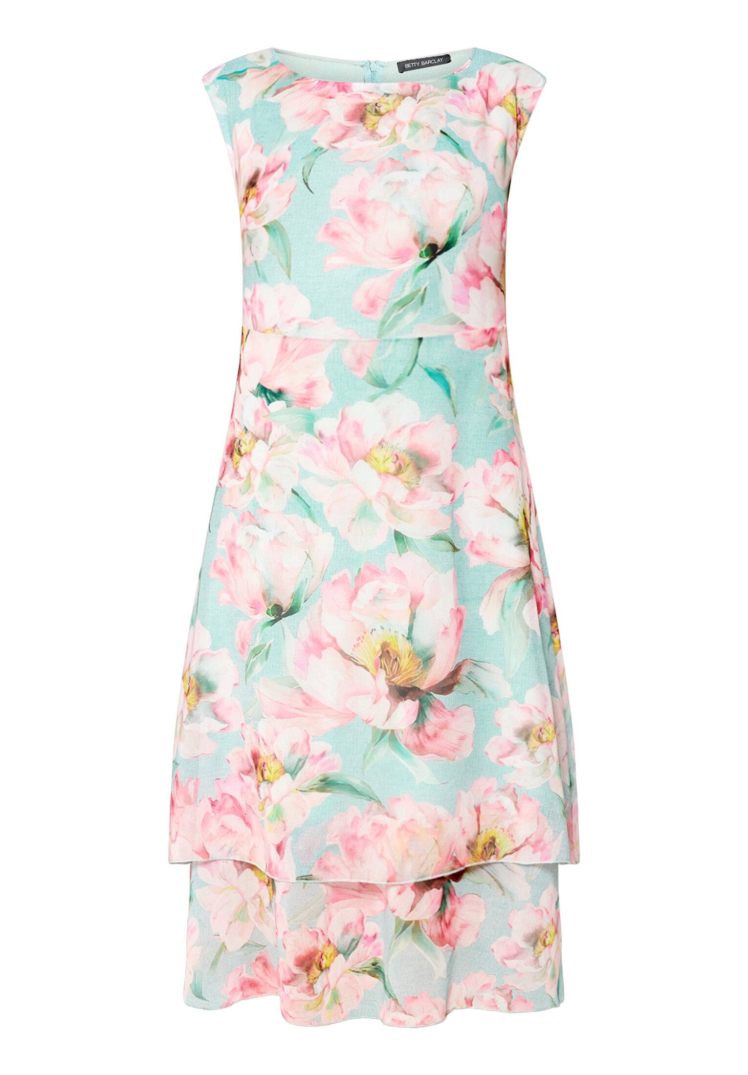 Betty Barclay Chiffonkleid Damen mit Bindegürtel