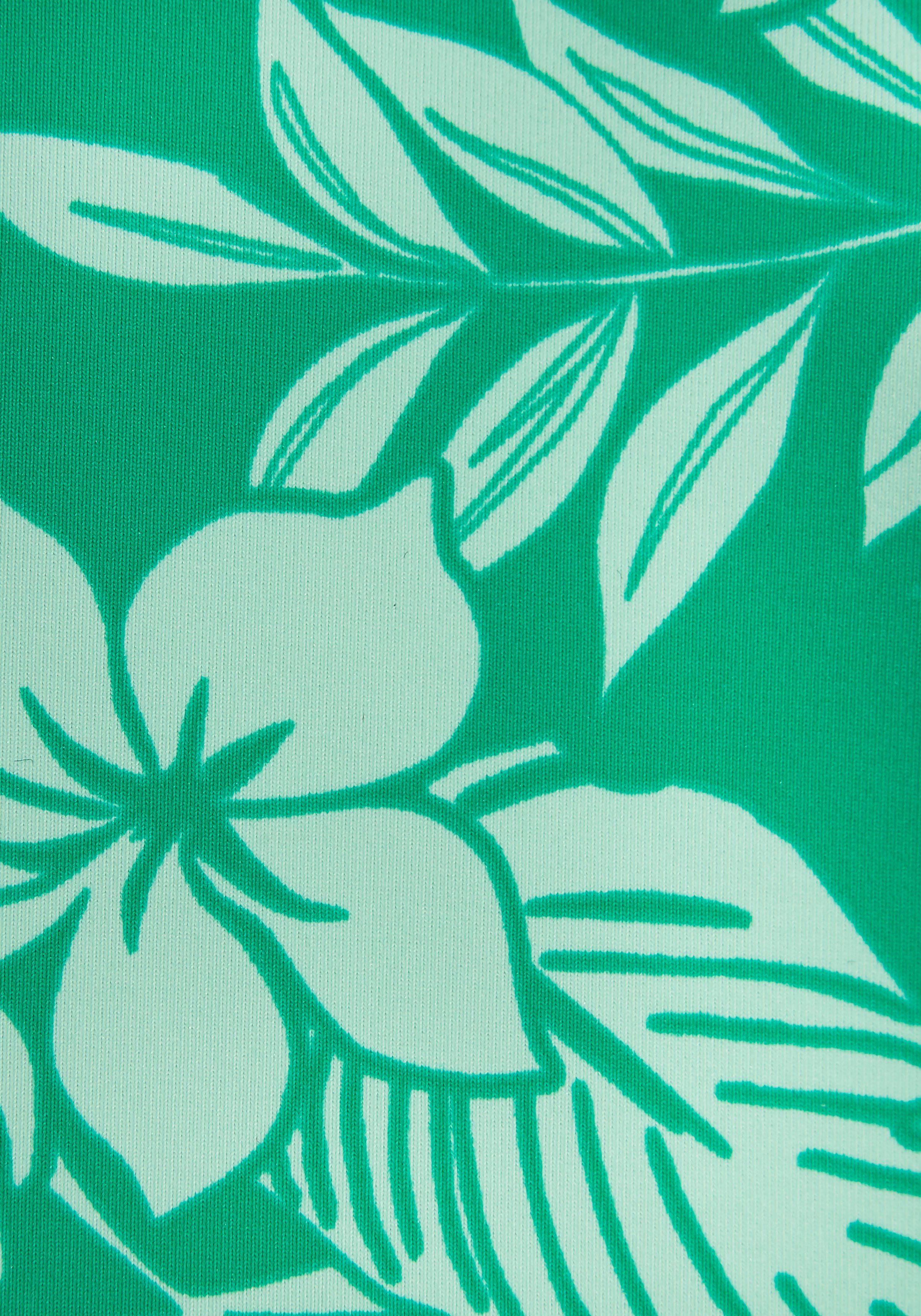 Venice Beach Bustier-Bikini-Top Moloka, mit tropischem Print