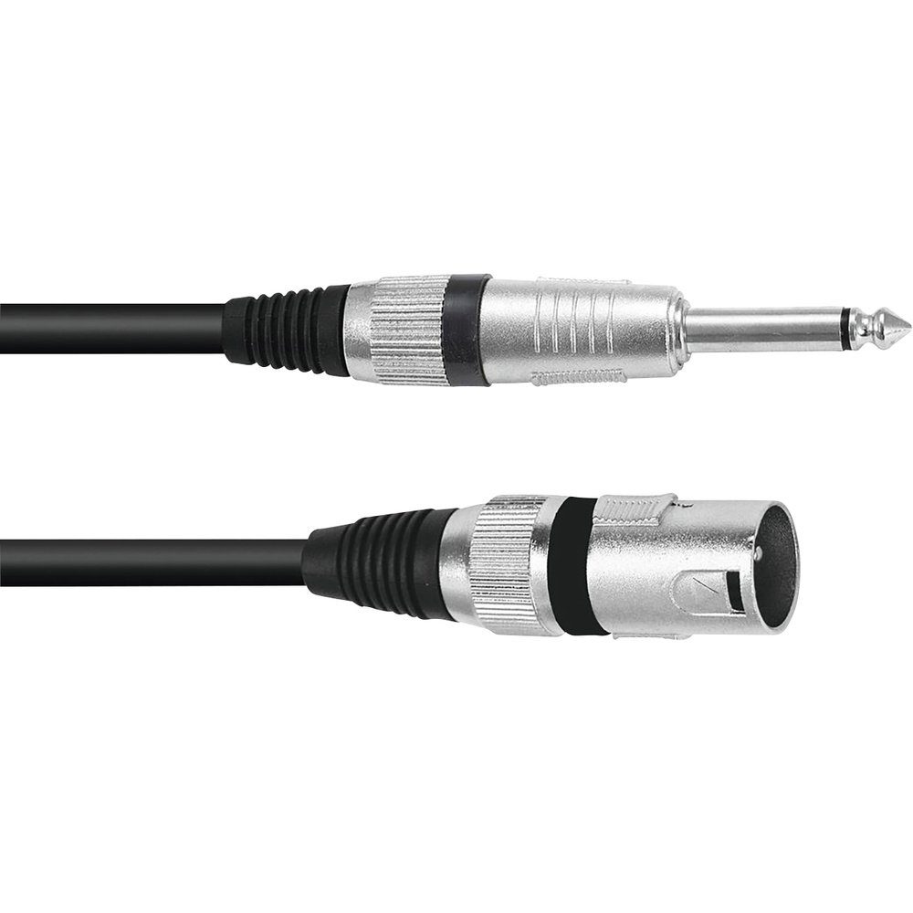 Omnitronic Omnitronic 3022519B XLR Adapterkabel [1x XLR-Stecker 3 polig - 1x Klin Audio-Kabel, (200.00 cm)