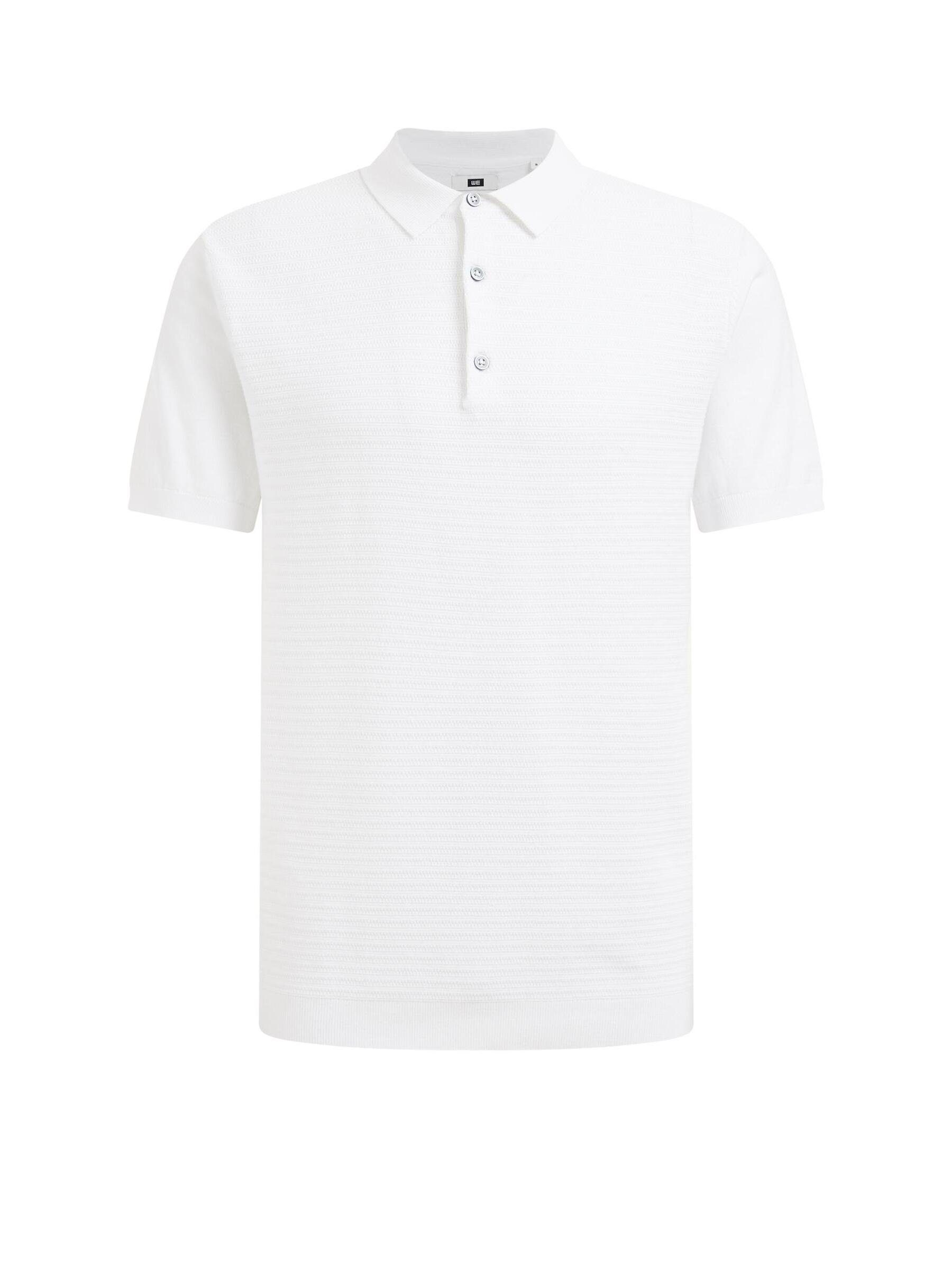 (1-tlg) Weiß Fashion WE Poloshirt