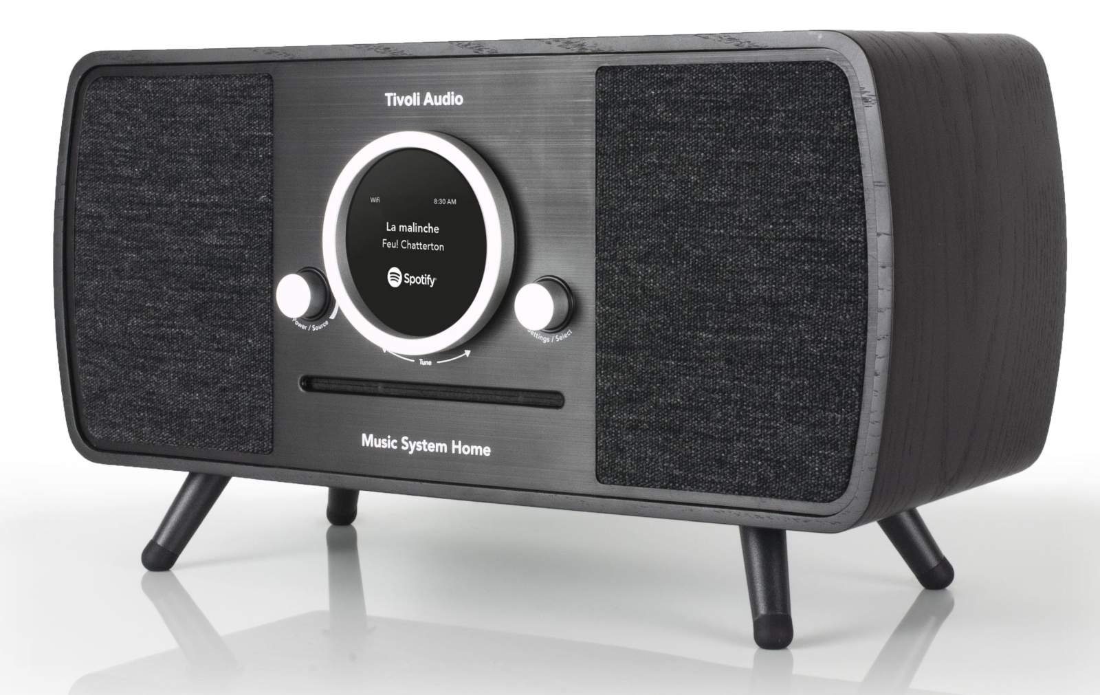 Tivoli Audio »Tivoli Audio Music System Home All-in-one FM/DAB+/«  Stereoanlage (Digitalradio (DAB),FM-Tuner,  LAN/W-LAN,DAB+,CD,Bluetooth,inklusive Fernbedienung,Display mit Uhrzeit,  Weckfunktion,Amazon Alexa, Streamingdienste)