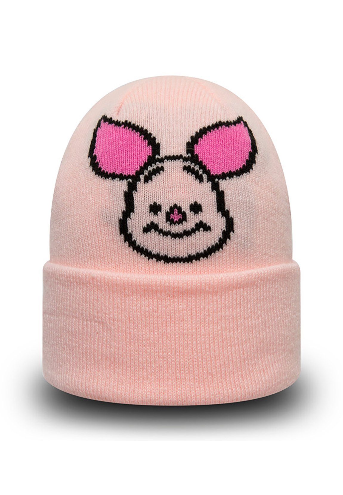 Mütze Character Rosa Kinder New Era Era Disney New Strickmütze PIGLET