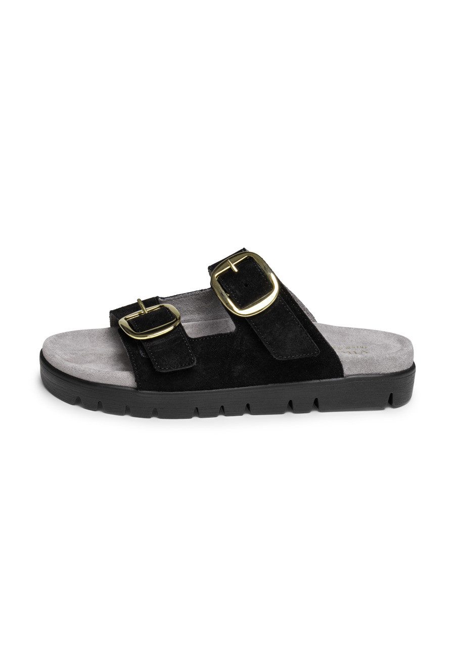 vitaform Damenschuhe Pantolette Veloursleder Pantolette günstig online kaufen