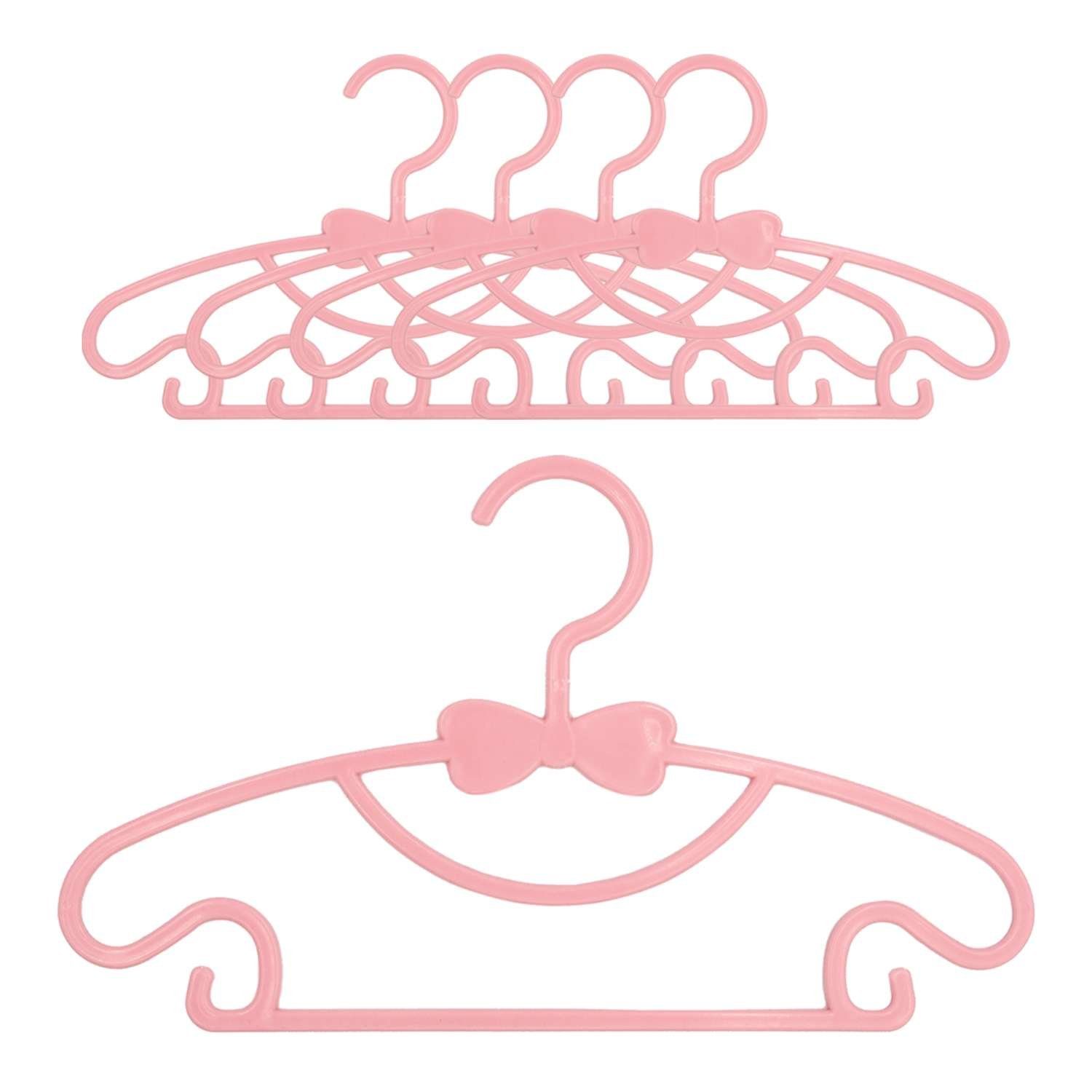 Intirilife Kleiderbügel, (Set, 5-tlg), 5x Kinderkleiderbügel für Kleidung v günstig online kaufen