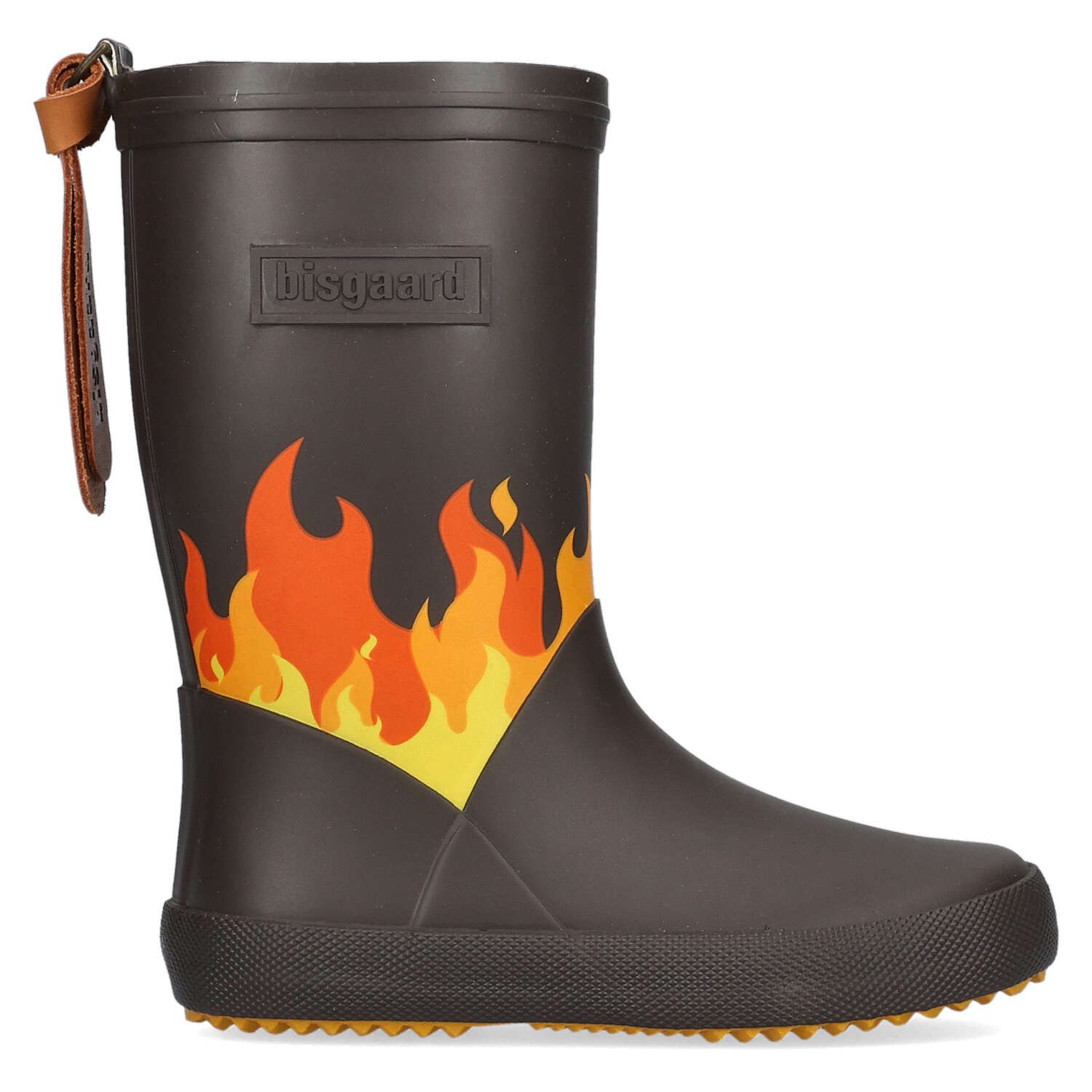 Bisgaard Bisgaard Fashion II Brown Flames Gummistiefel