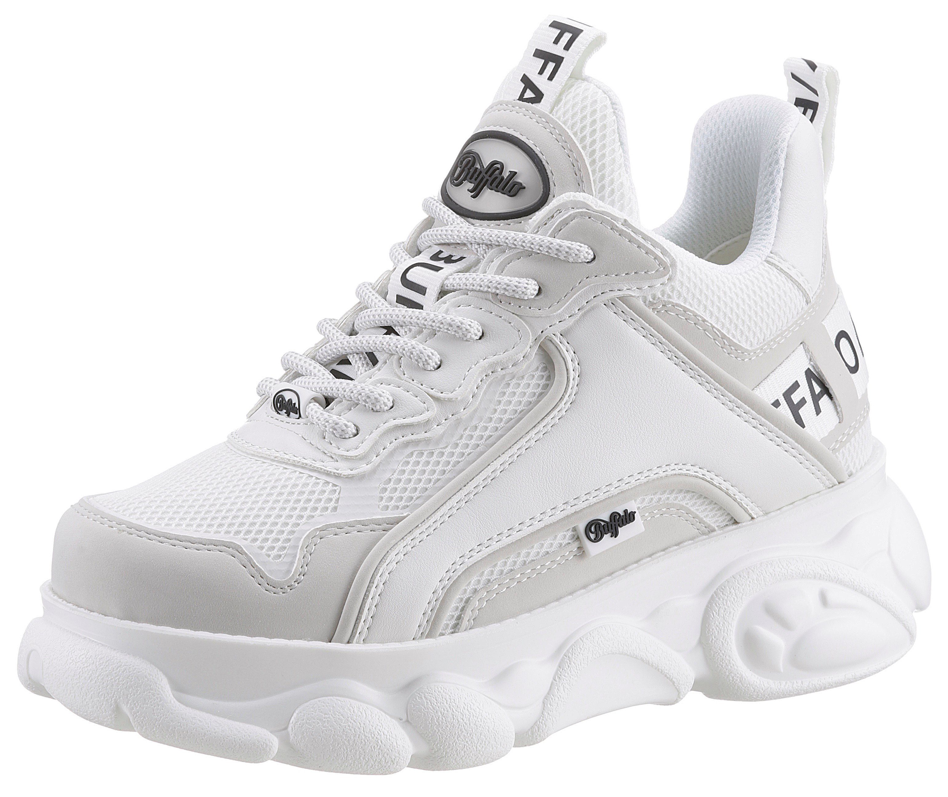 Buffalo CHAI Plateausneaker, Ugly-Sneaker, Halbschuh, Schnürschuh in veganer Verarbeitung