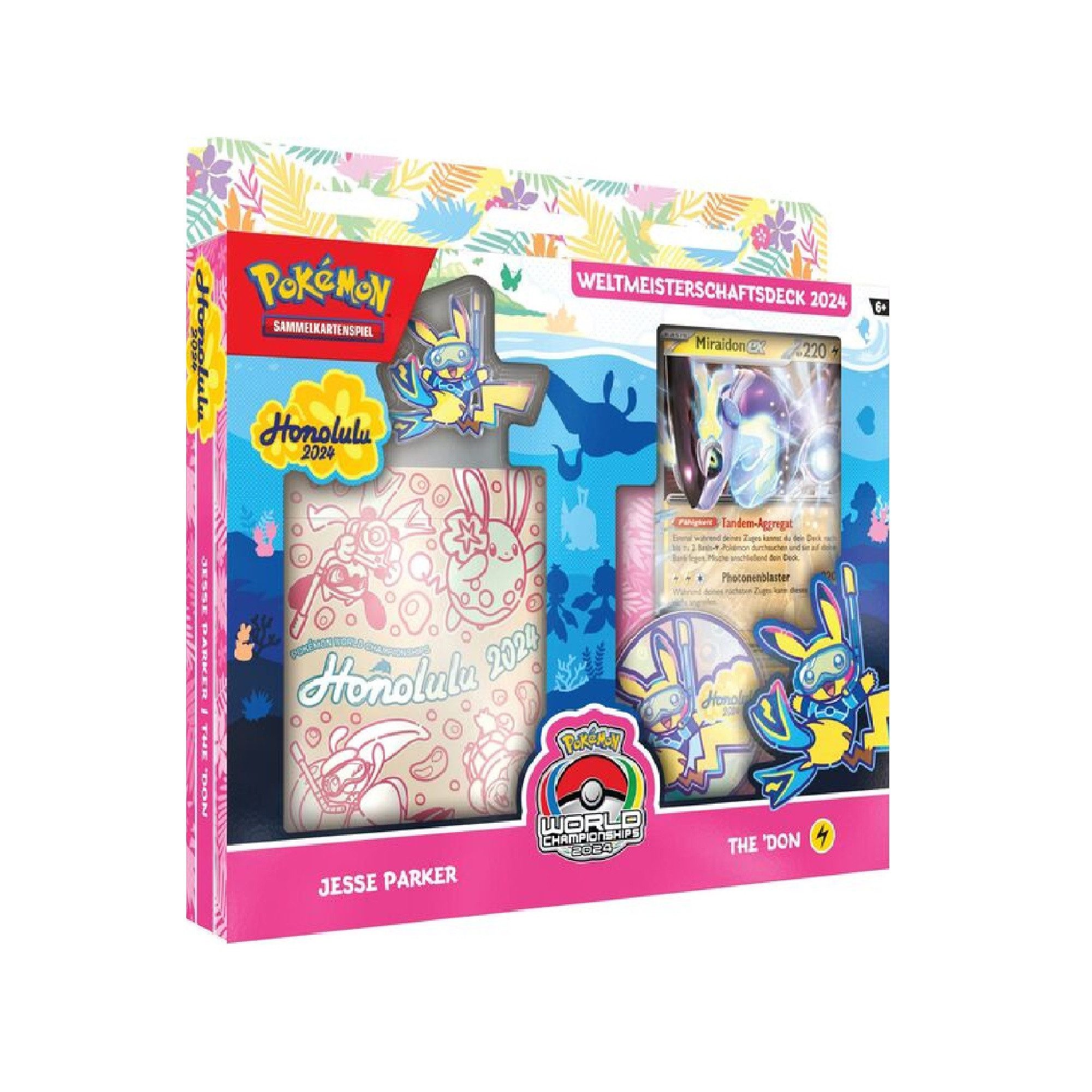 The Pokémon Company International Sammelkarte Pokemon Weltmeisterdeck 2024 (Deutsch) (4 Arten)