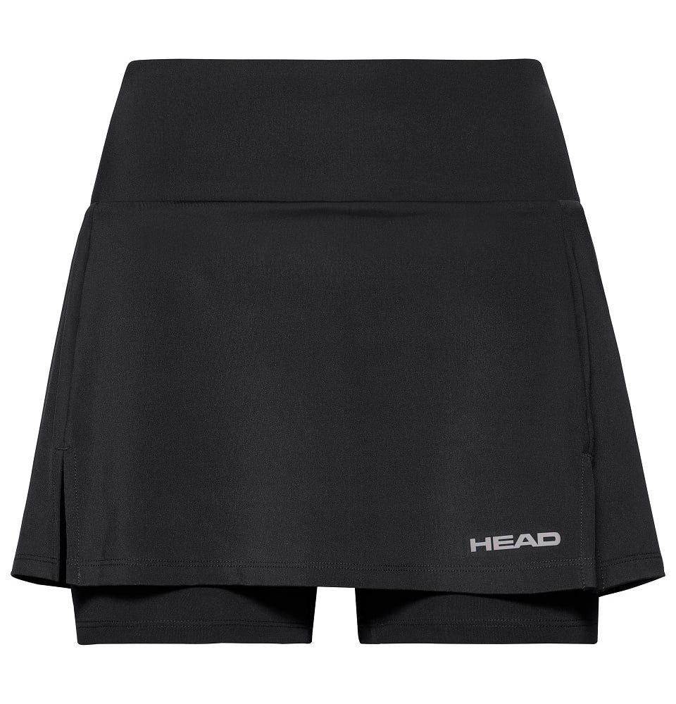 Head Tennisrock mit Innenhose Club Basic schwarz Damen