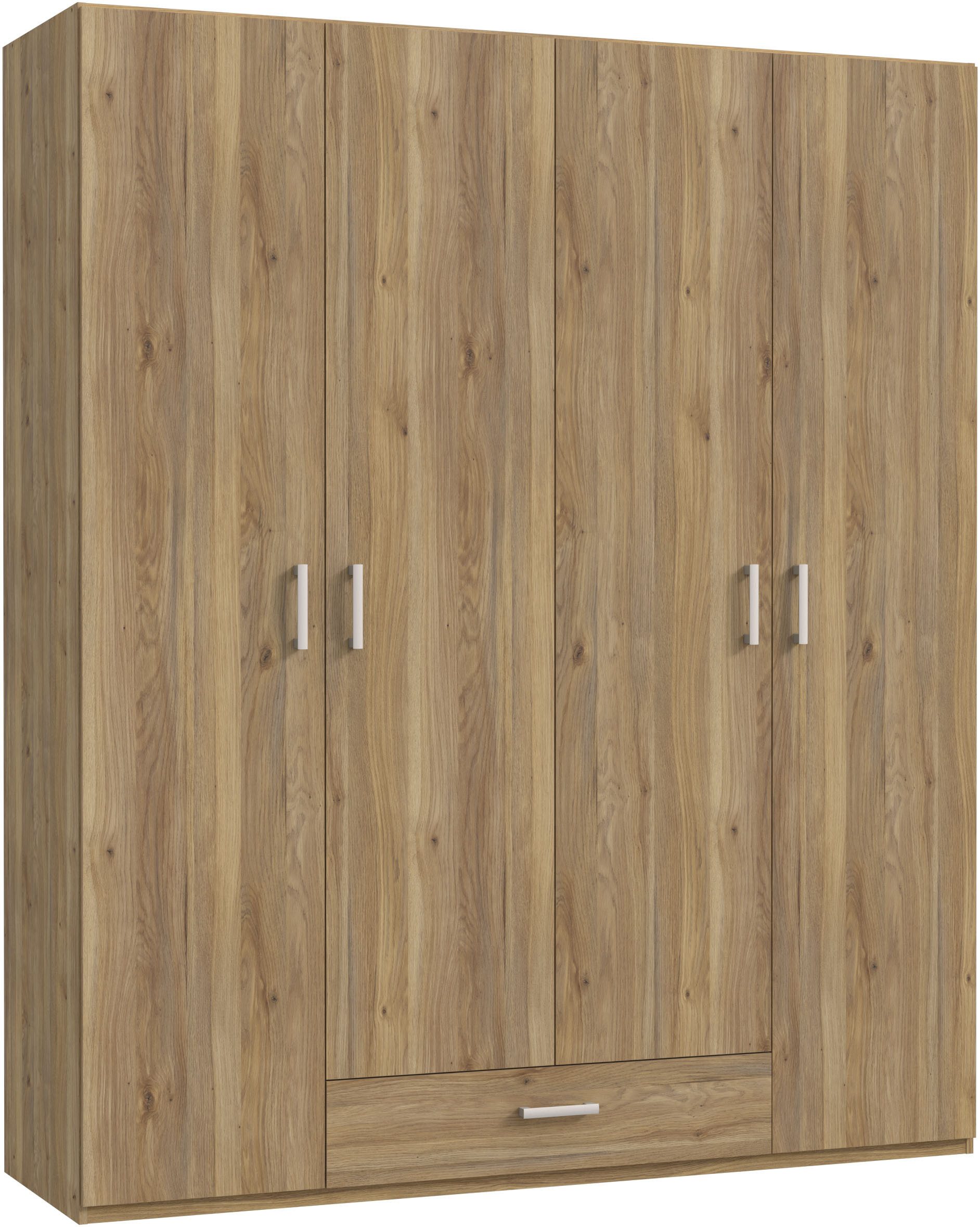 FORTE Kleiderschrank Drehtürenschrank, sehr viel Stauraum