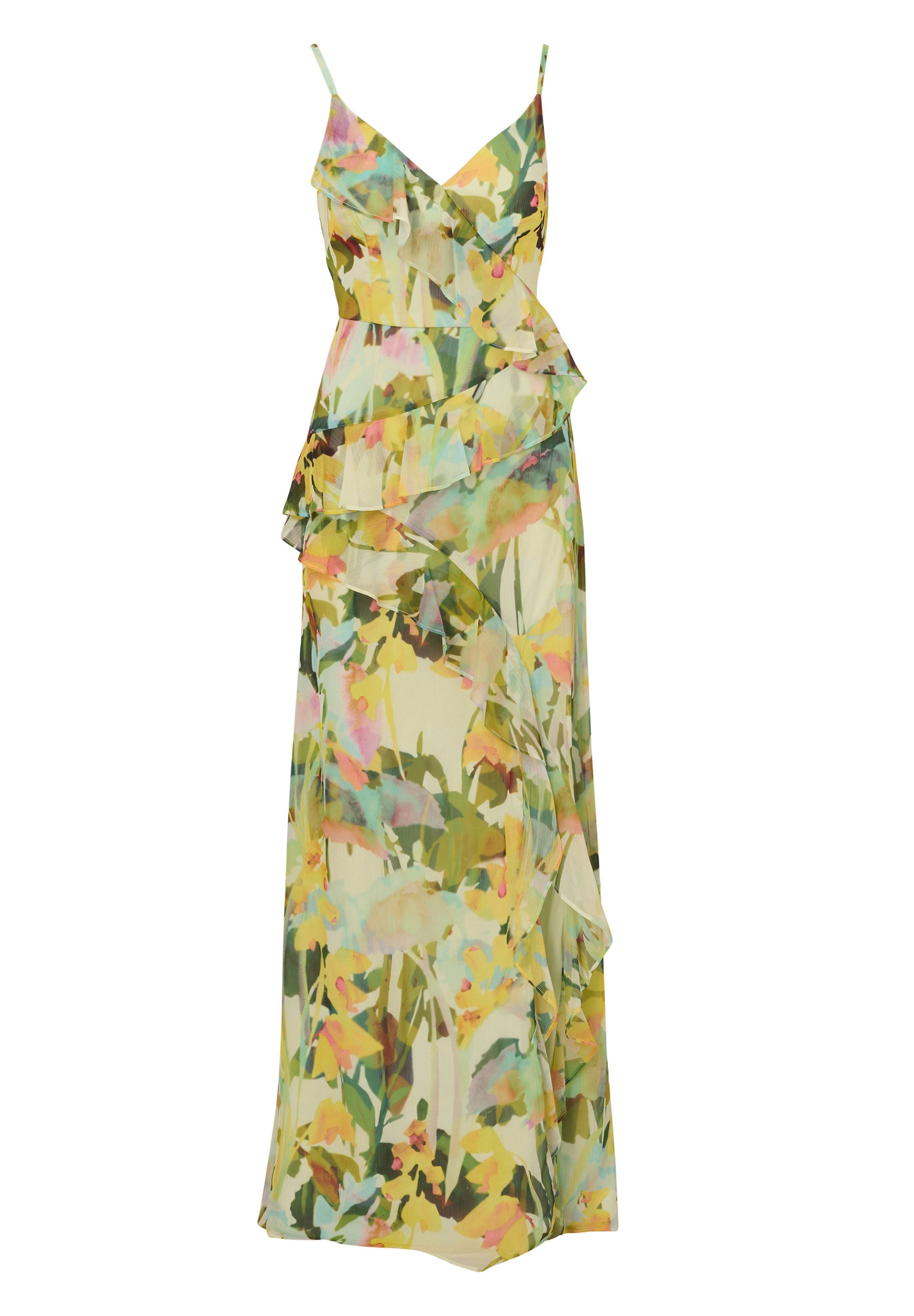 Adrianna Papell Maxikleid Printed Strap Cascade günstig online kaufen