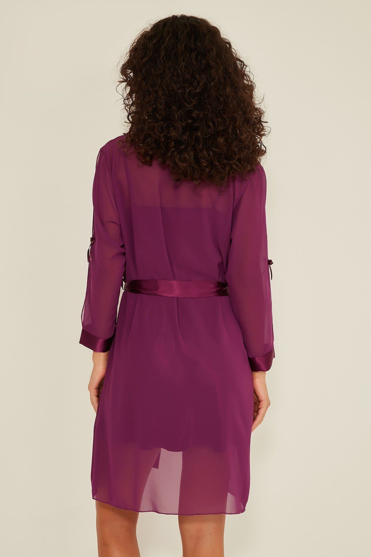 C&CITY Women's Pajamas Nightgown and Dressing Gown Set