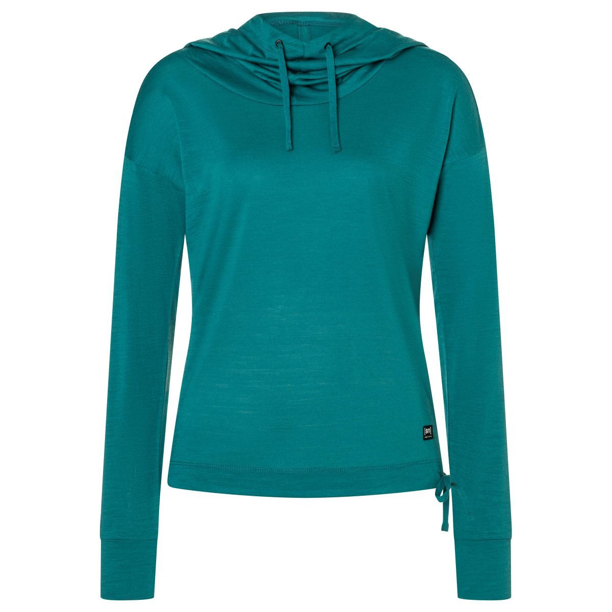 SUPER.NATURAL Sweatshirt W Funnel Hoodie Leichter Damen-Hoodie mit verstellbarer Kapuze und eleganter Passform