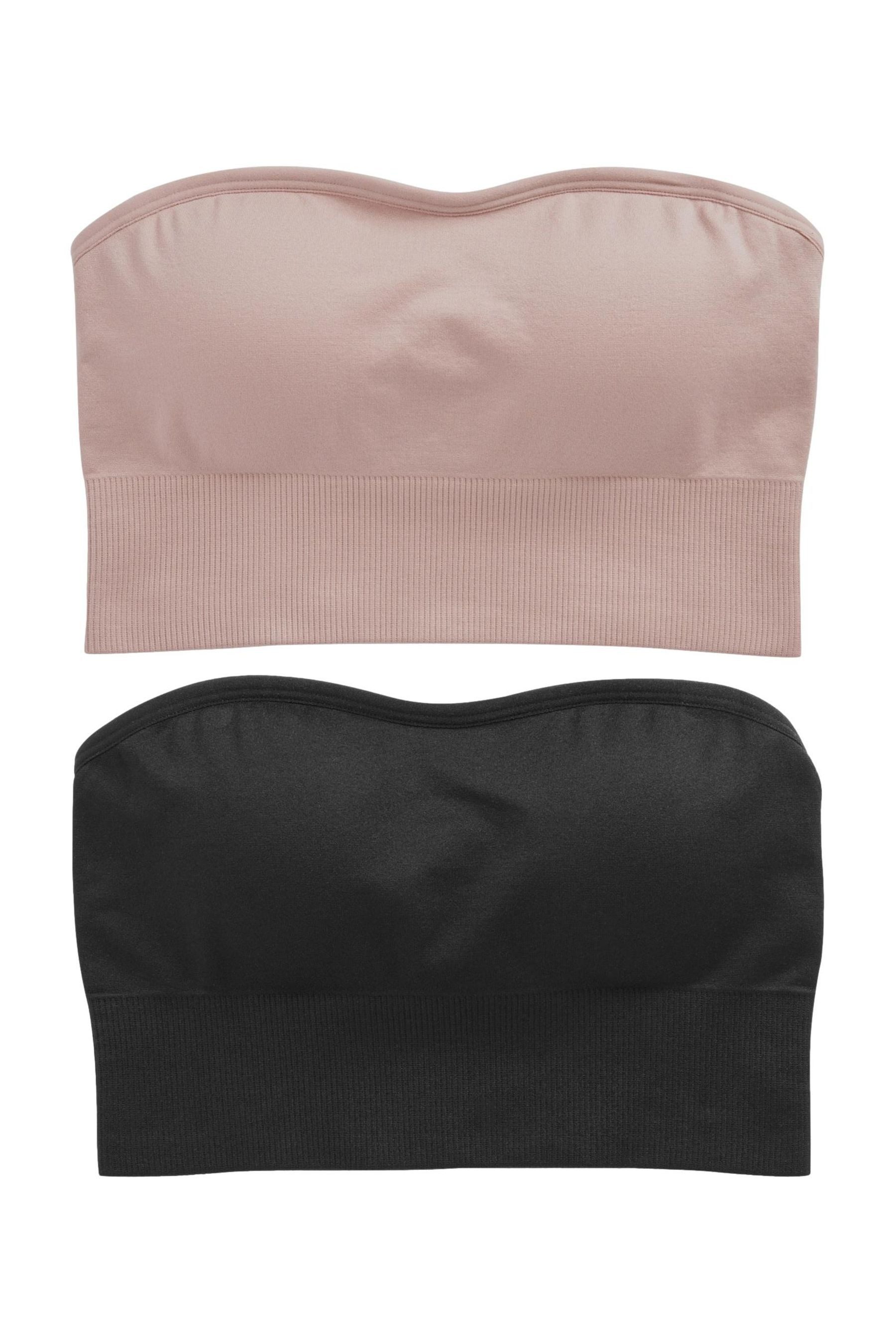 Next Bandeau-BH Nahtfreie Bandeau-BHs, 2er-Pack (2-tlg)