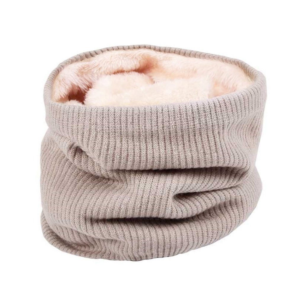 Coonoor Modeschal Fleece Schal Winter Loop Strickschal Schlauchschal, valen günstig online kaufen