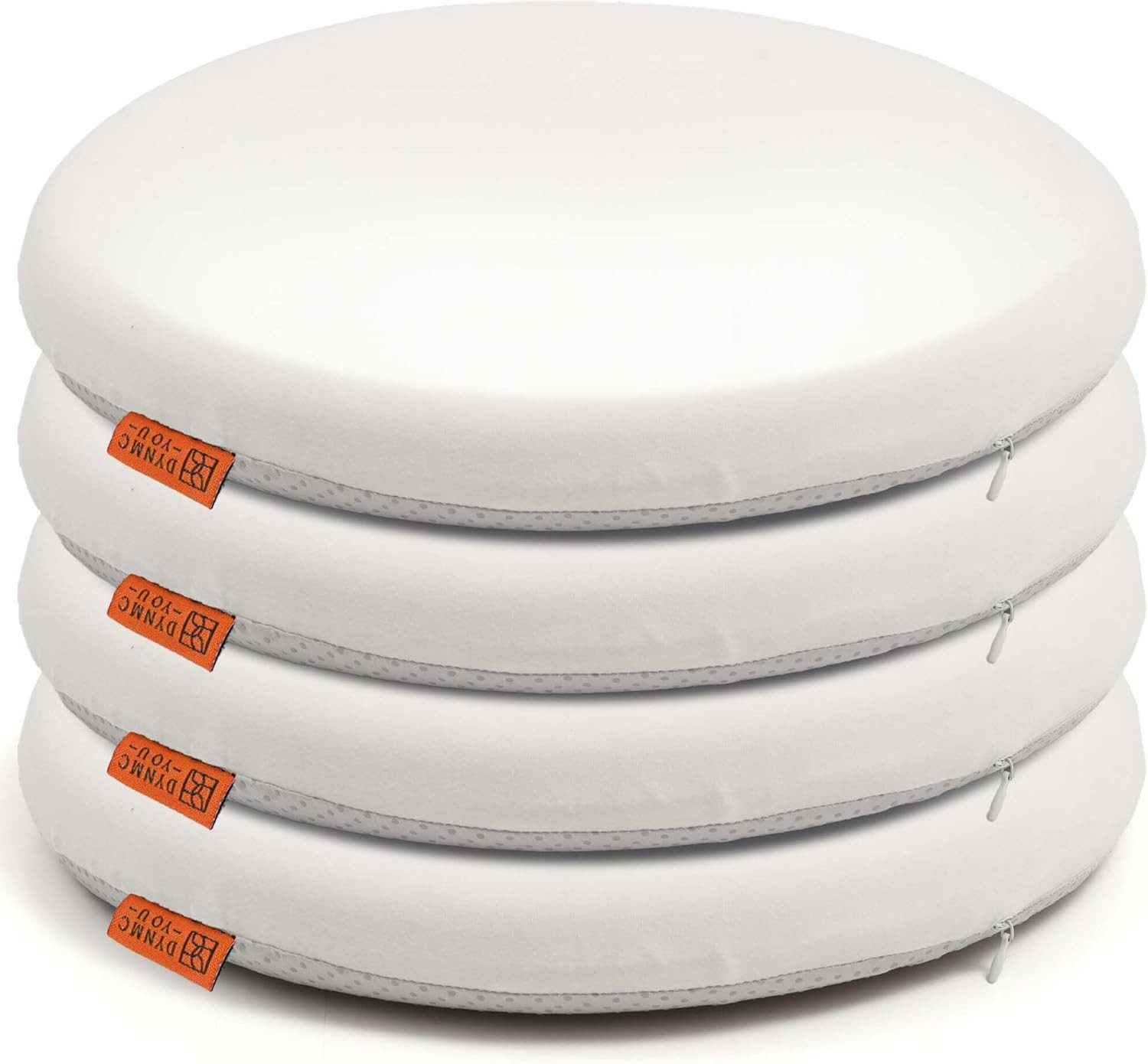 DYNMC you Sitzkissen Stuhl - Stuhlkissen 39x39 - Rund Set, Mittelhart H3 - günstig online kaufen