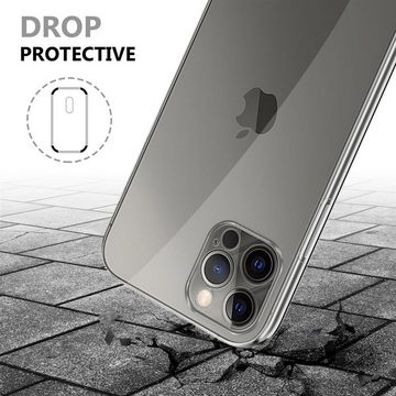 Cadorabo Handyhülle Apple iPhone 13 PRO Apple iPhone 13 PRO, Flexible Case Handy Schutzhülle - Hülle - Back Cover 360° Grad