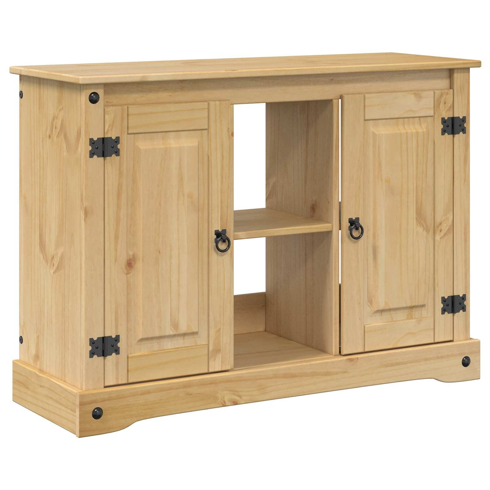 vidaXL Aquariumunterschrank Aquariumständer CORONA Braun 101,5 x 37 x 73 cm 300 kg (1-St)