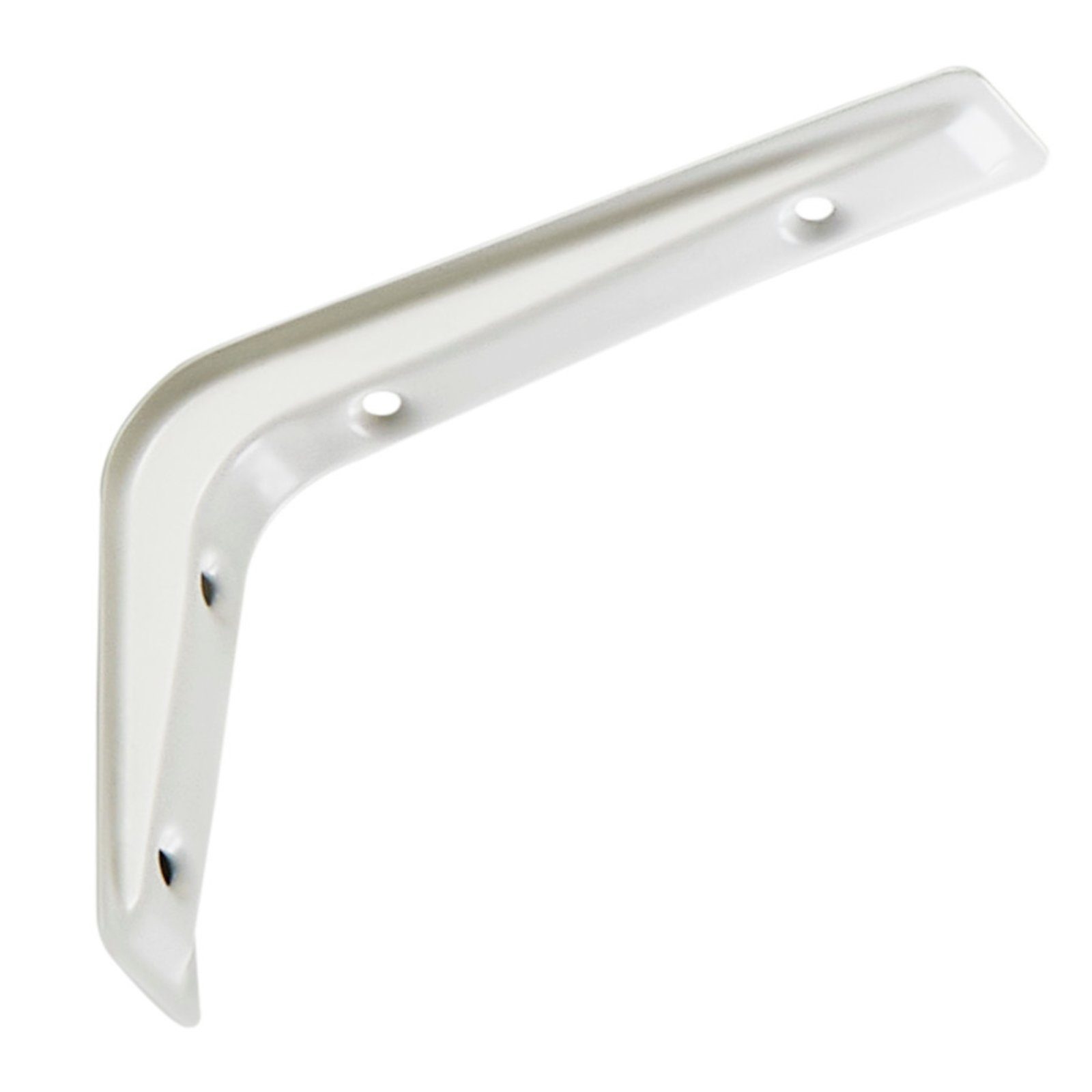 SO-TECH® Wandregalhalter Regalkonsole RK15 Regalwinkel Regalträger Wandkonsole, 1-tlg., Regalhalterung weiß 121 x 83 mm, 1 Stück