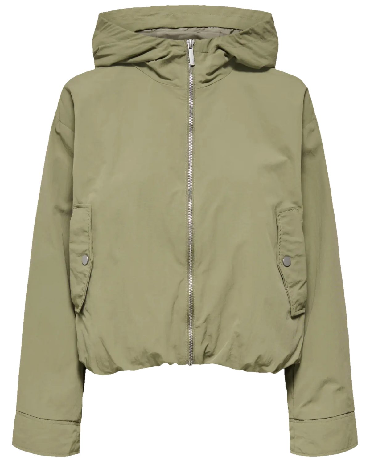 ONLY Kurzjacke Schlichte Damenjacke mit Kapuze und Reißverschluss günstig online kaufen