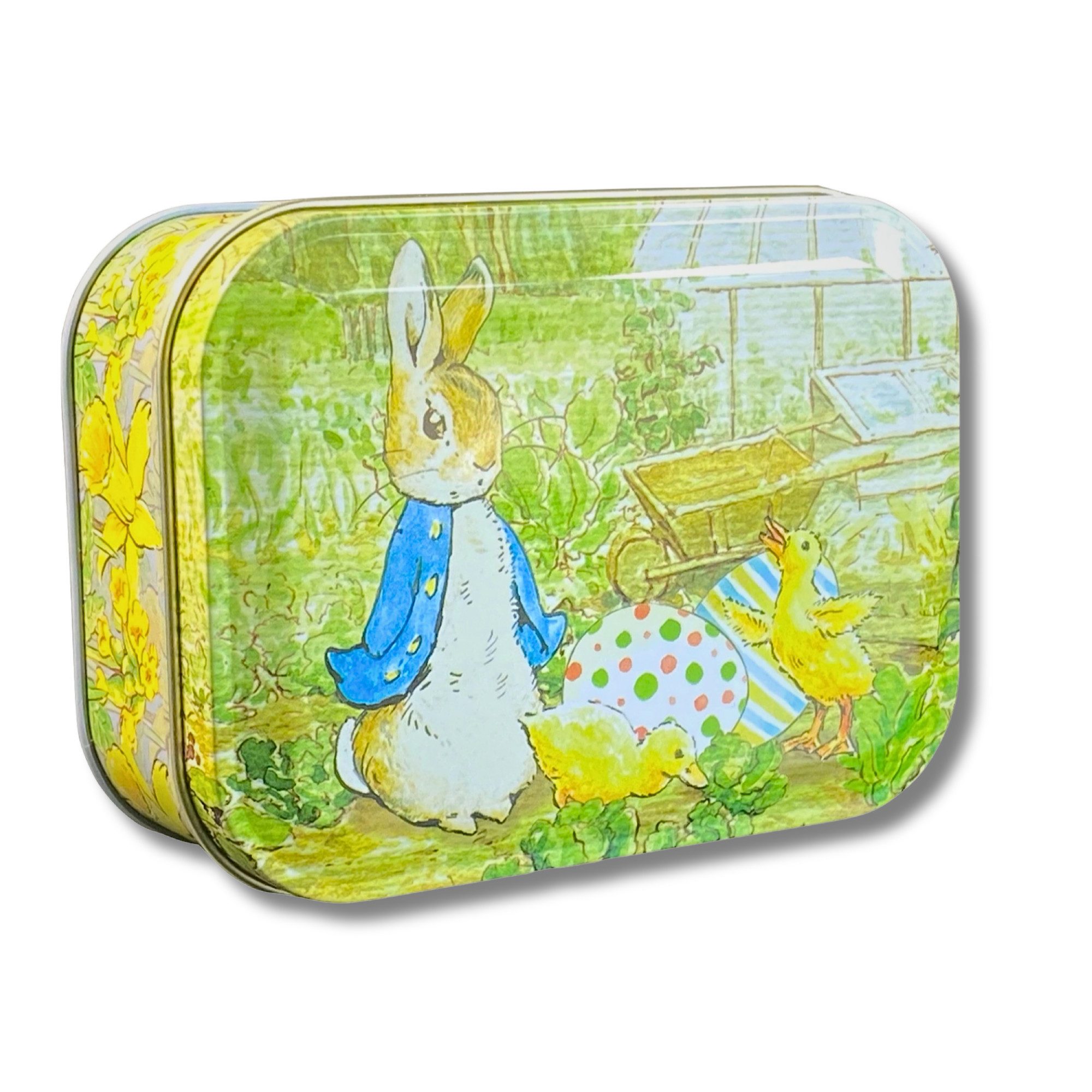 Keksdose Hase mit Küken