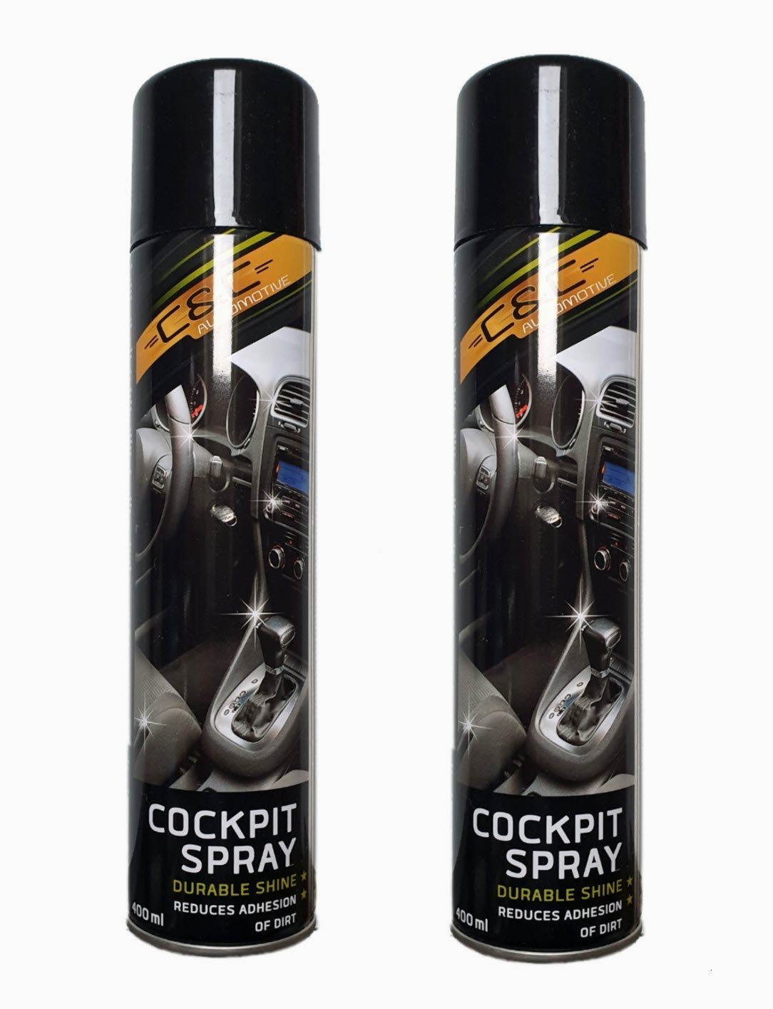 2 Dosen a 400 ml Cockpit-Spray Cockpitspray Car Products Cockpit-Reiniger