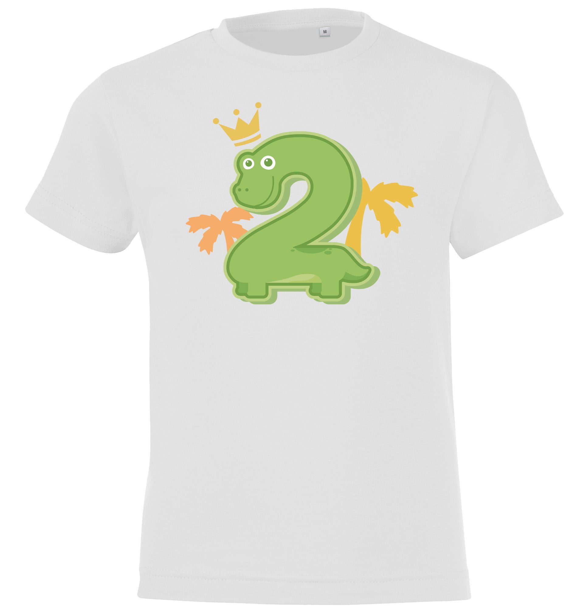 mit Designz Alt 2 Jahre für Shirt Weiß Jungen Youth Geburtstags T-Shirt lustigem Frontprint