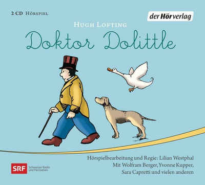 Der HörVerlag Hörspiel Doktor Dolittle, 2 Audio-CDs