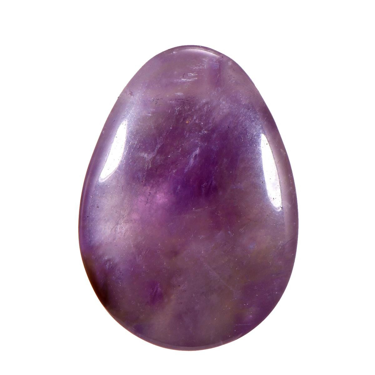 Morella Kette mit Anhänger Morella Halskette mit Edelstein (1-tlg), Damenkette mit Edelstein in Tropfenform, Chakra, im Samtbeutel
