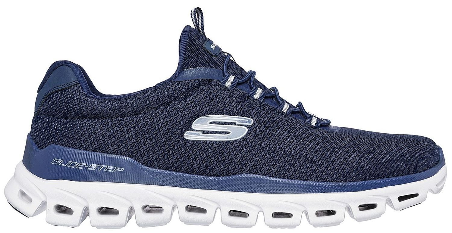 Skechers Skechers Glide-Step Sylo Slip-On Blau NVY Slipper günstig online kaufen