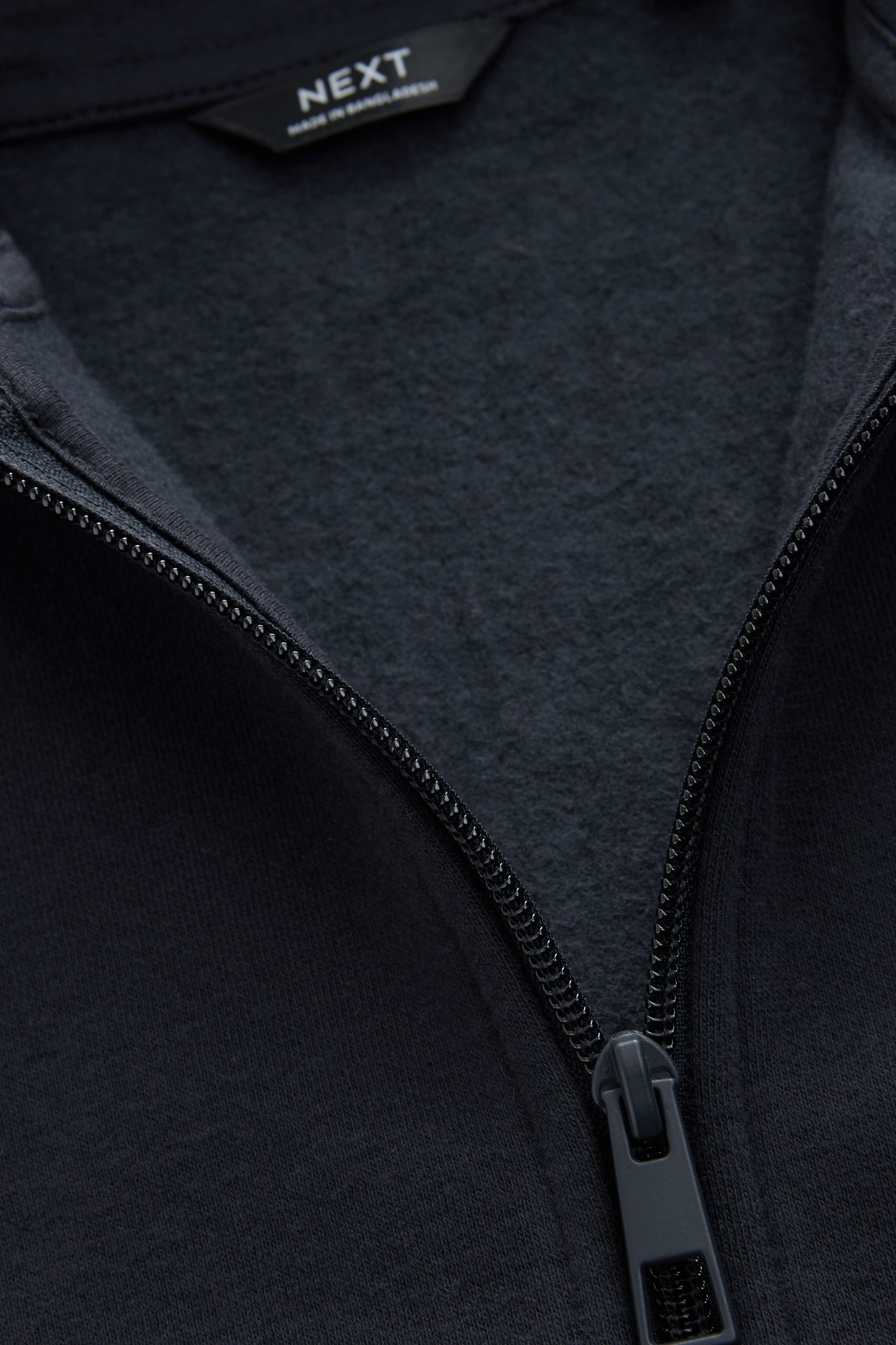 Next Hoodie Basic-Kapuzenjacke mit Reißverschluss (1-tlg)