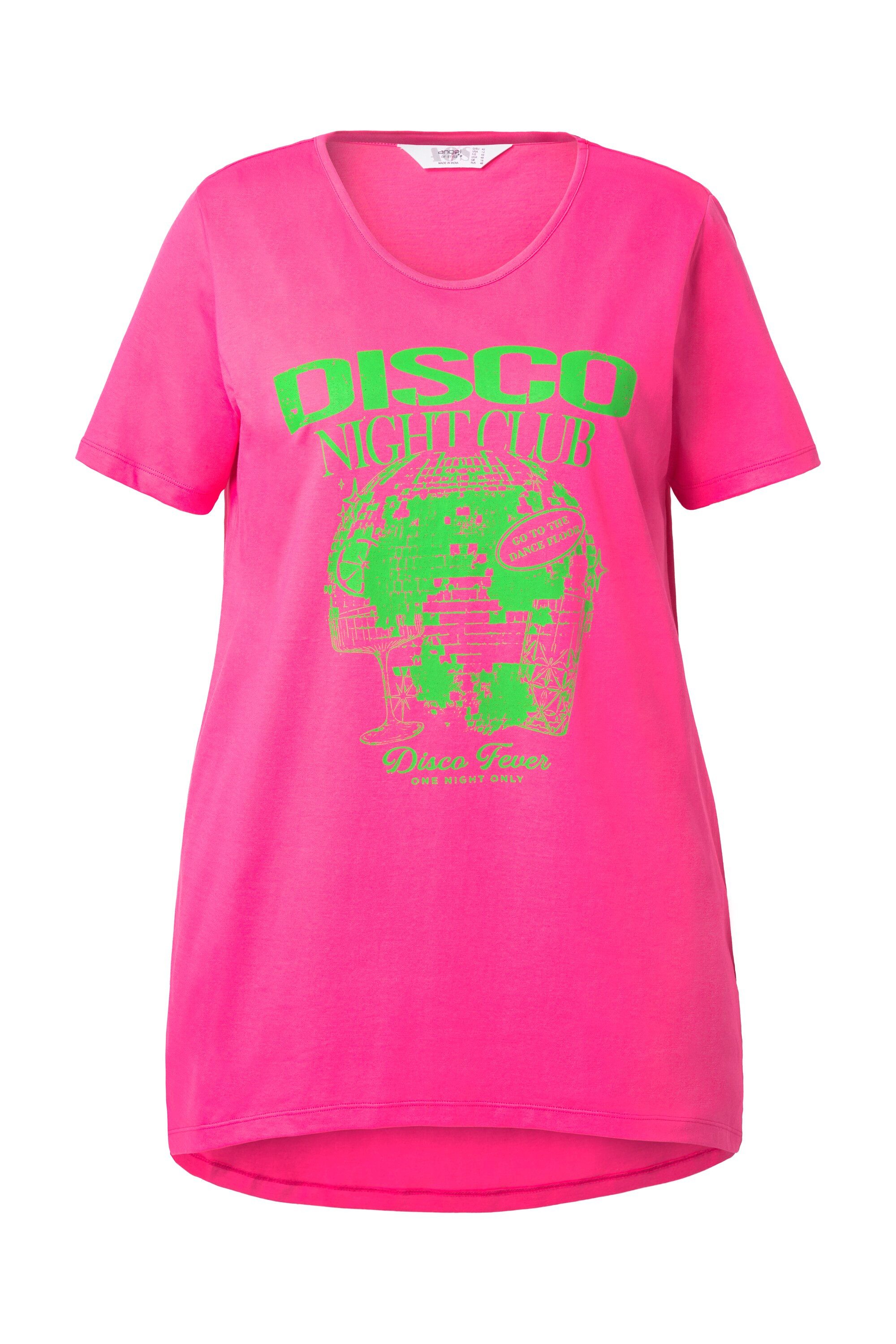 Angel of Style T-Shirt T-Shirt A-Linie Neon Diskokugel-Motiv günstig online kaufen