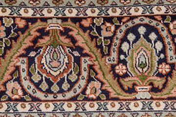 Teppich Kaschmir Seide Teppich handgeknüpft braun, morgenland, rechteckig, Höhe: 5 mm