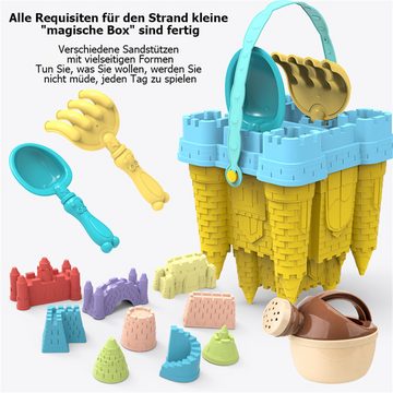 RefinedFlare Sandeimer Strandspielzeugset „Baby Castle“ für Kinder
