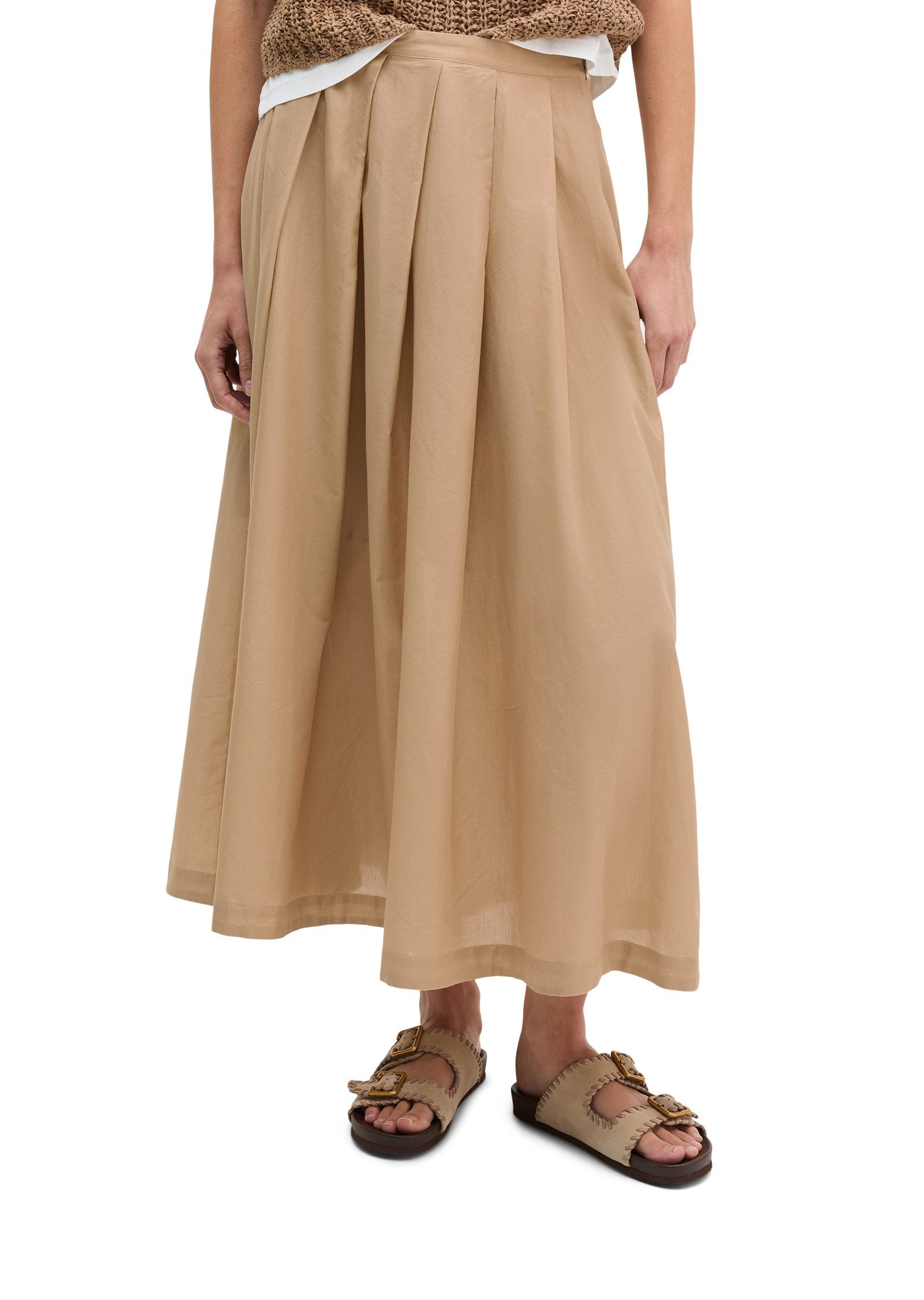 Marc O'Polo Webrock aus weichem Baumwoll-Voile